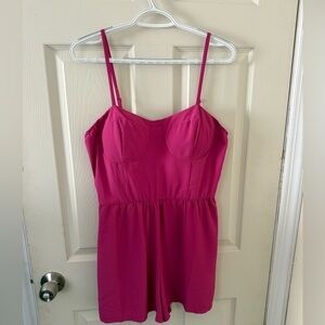 Women's Pink Romper